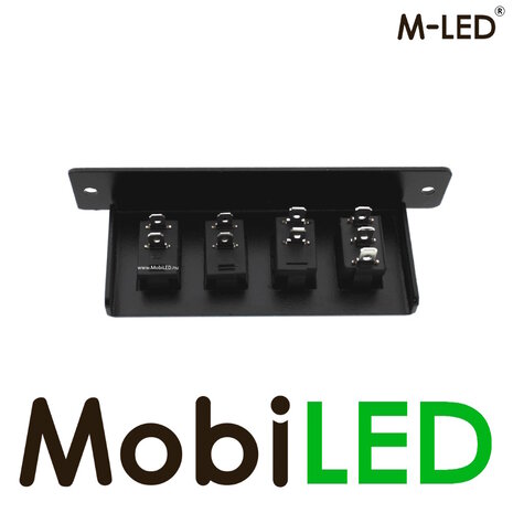 M-LED M-LED Schakelpaneel 4 knoppen