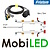 Cable harness 13 pole 6m / 5m 6 pin bayonet