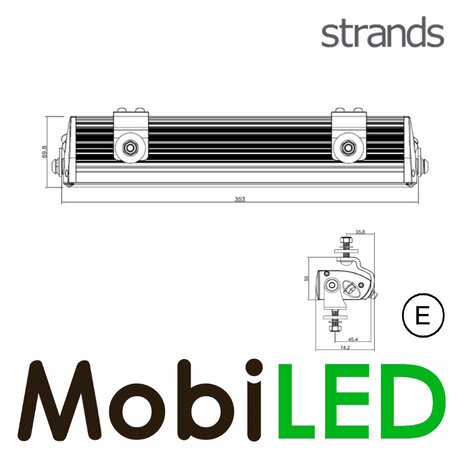 Strands Strands Dark Knight Nuuk 14 pouches E-mark