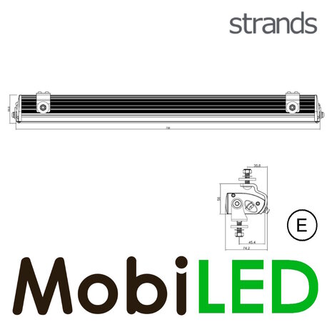 Strands Strands Dark Knight Nuuk 30 inches E-mark Strands Strands Dark Knight Nuuk 30 inches E-mark