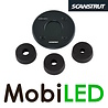 Scanstrut DS-LP-30-BLK Kabelafdichting met laag profiel Scanstrut DS-LP-30-BLK Kabelafdichting met laag profiel