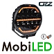 OZZ OZZ XR2 P 9" dynamic start-up dual color boostfunctie Zwart