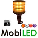 Zwaailamp / flitslamp smoke lens DIN flex Zwaailamp / flitslamp smoke lens DIN flex