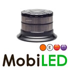 Rotating beacon / flash lamp dark lens fixed mounting