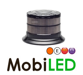 Rotating beacon / flash lamp dark lens fixed mounting