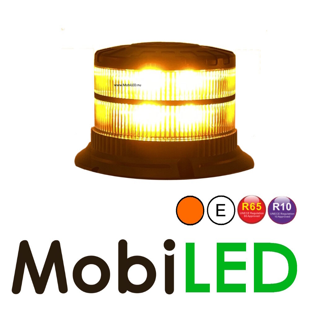 Zwaailamp / flitslamp dark lens vaste montage E-keur Zwaailamp / flitslamp dark lens vaste montage E-keur