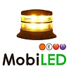 Rotating beacon / flash lamp dark lens fixed mounting E-mark