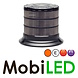 Rotating beacon / flash lamp dark lens fixed mounting Rotating beacon / flash lamp dark lens fixed mounting