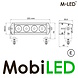 M-LED M-LED HD Black Series LED bar 40W 8 inches/20 cm E-mark M-LED M-LED HD Black Series LED bar 40W 8 inches/20 cm E-mark