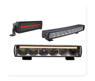 Large range of LED light bars