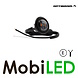Optibeam Optibeam Feu de marquage blanc rond 28mm lentille dark E-marque Optibeam Optibeam Feu de marquage blanc rond 28mm lentille dark E-marque