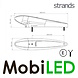 Strands Strands Black Bullit Torpedo Light dark look E-mark Strands Strands Black Bullit Torpedo Light dark look E-mark