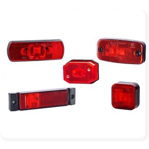 Rood met reflector Rood met reflector