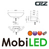 OZZ OZZ WR1 Worklight 36W with reversing light and flasher E-mark OZZ OZZ WR1 Worklight 36W with reversing light and flasher E-mark