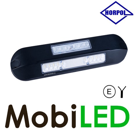 HORPOL Surface-mounted lamp "scene light" black with flash