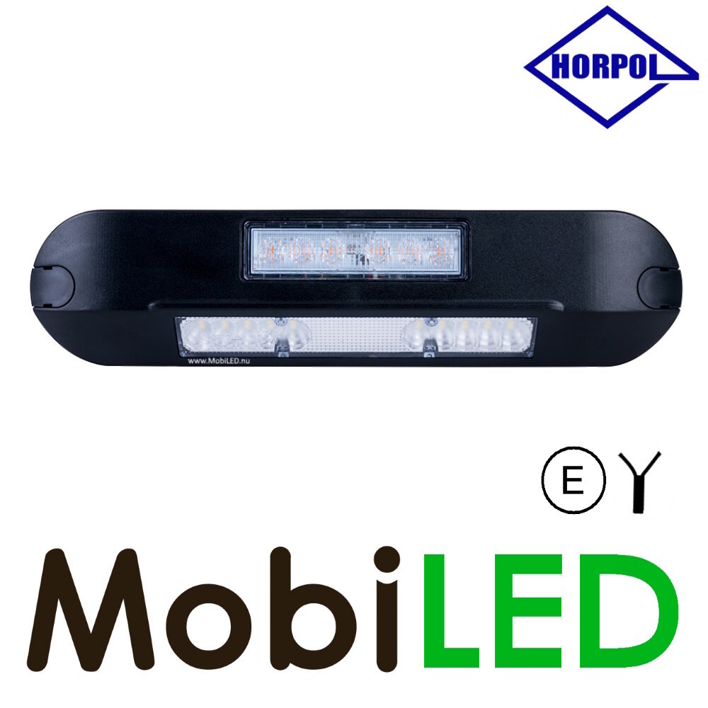 HORPOL Horpol Opbouw lamp Scene Light zwart met flitser E-keur HORPOL Horpol Opbouw lamp Scene Light zwart met flitser E-keur