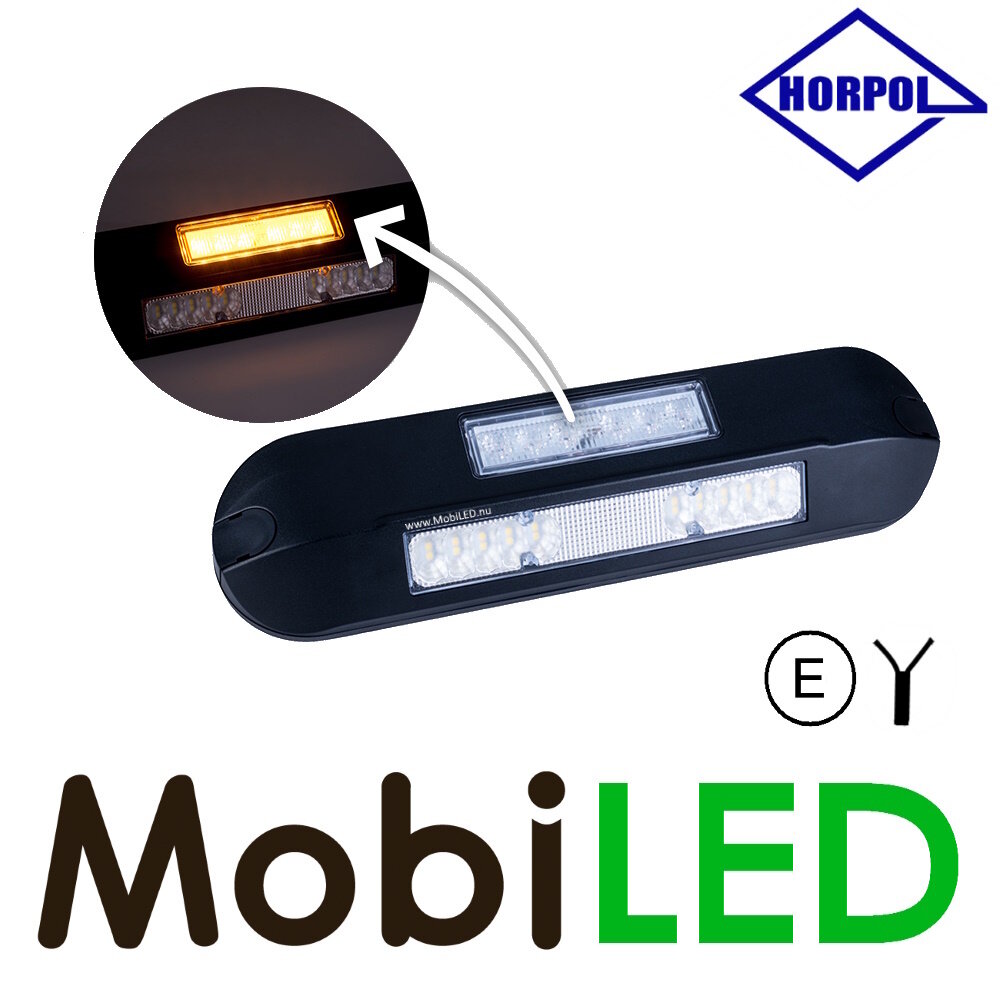 HORPOL Surface-mounted lamp "scene light" black with flash