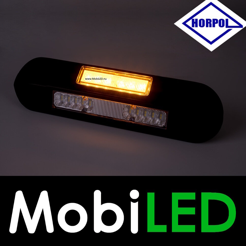 HORPOL Horpol Opbouw lamp Scene Light zwart met flitser E-keur HORPOL Horpol Opbouw lamp Scene Light zwart met flitser E-keur