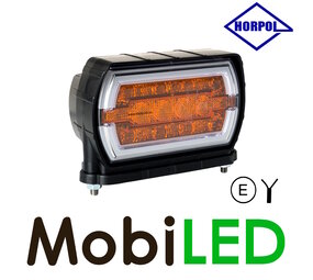 HORPOL Front light with turn signal bottom mounting HORPOL Front light with turn signal bottom mounting