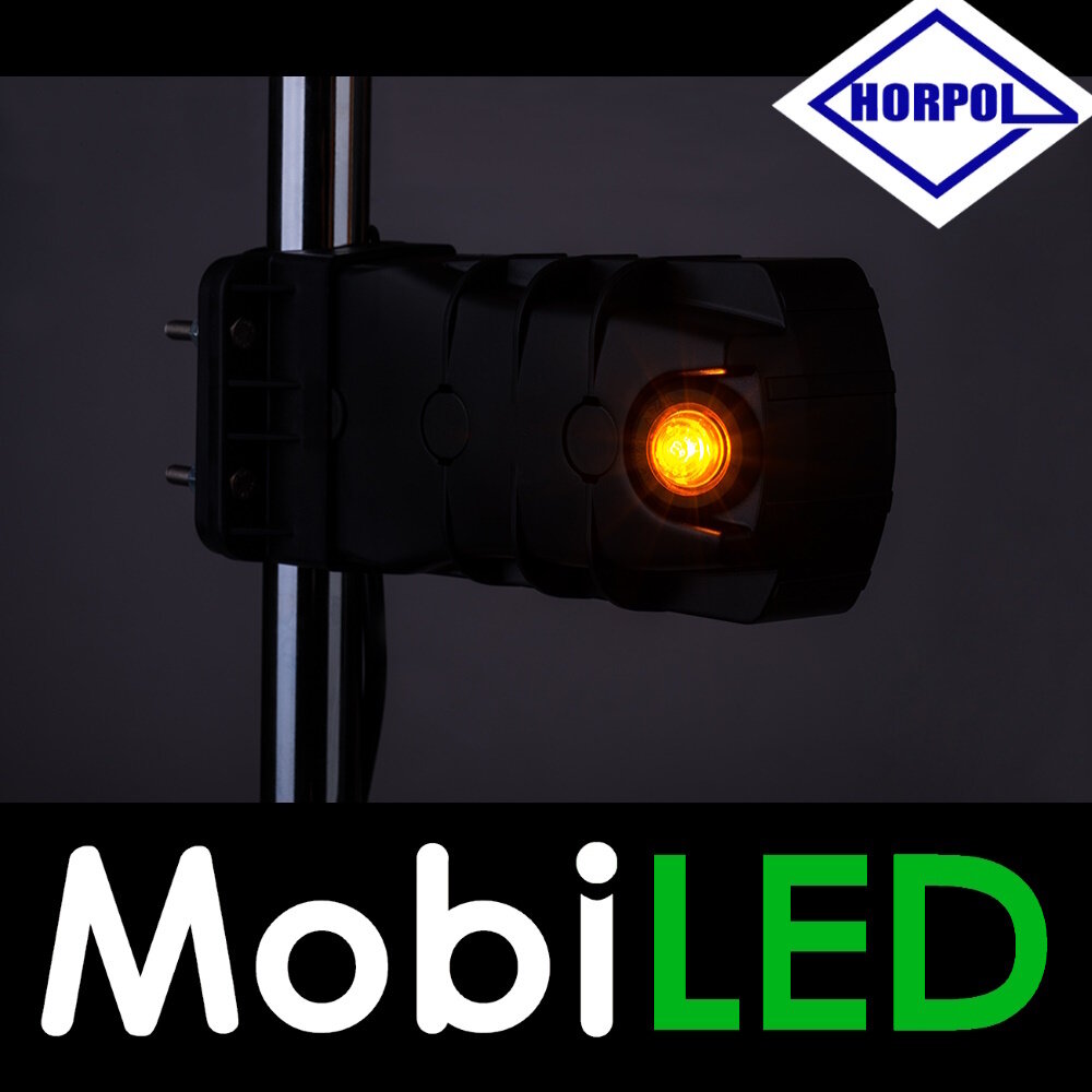 HORPOL Front light Cleo with turn signal pipe mounting E-mark