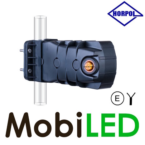 HORPOL Front light Cleo with turn signal pipe mounting E-mark