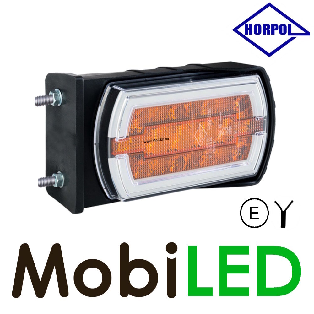 HORPOL Front light Cleo with turn signal side mounting E-mark