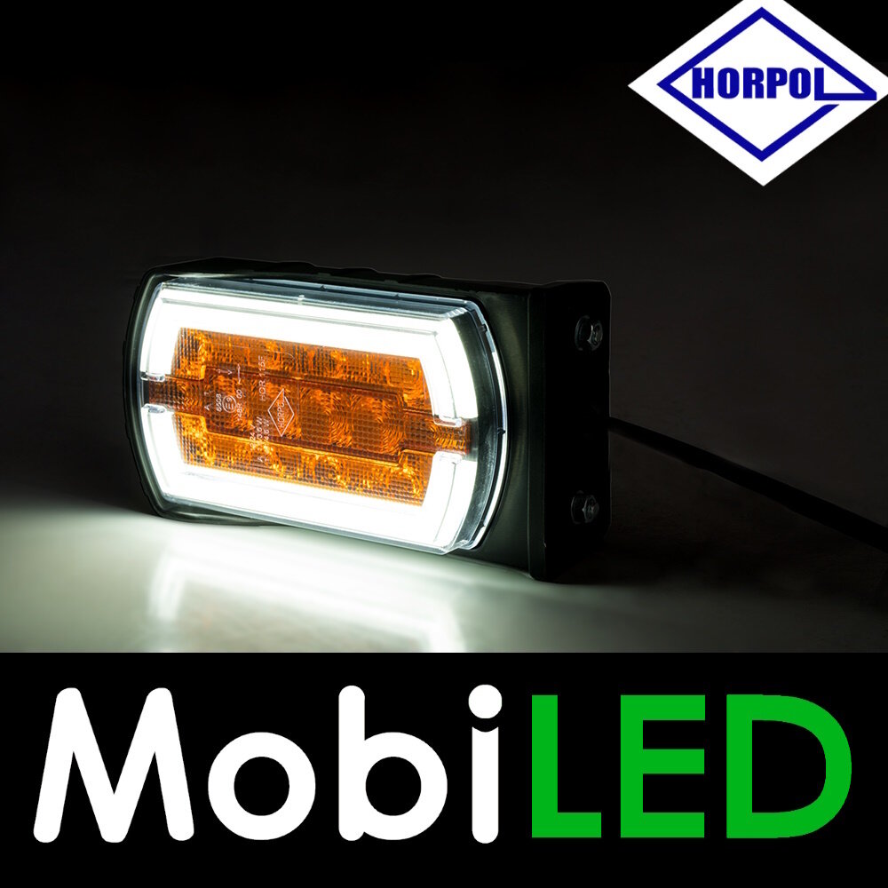 HORPOL Front light Cleo with turn signal side mounting E-mark HORPOL Front light Cleo with turn signal side mounting E-mark