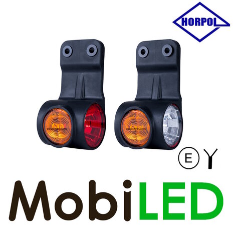 HORPOL Lampe de largeur 3 couleurs Gauche 12-24 volts E-mark HORPOL Lampe de largeur 3 couleurs Gauche 12-24 volts E-mark