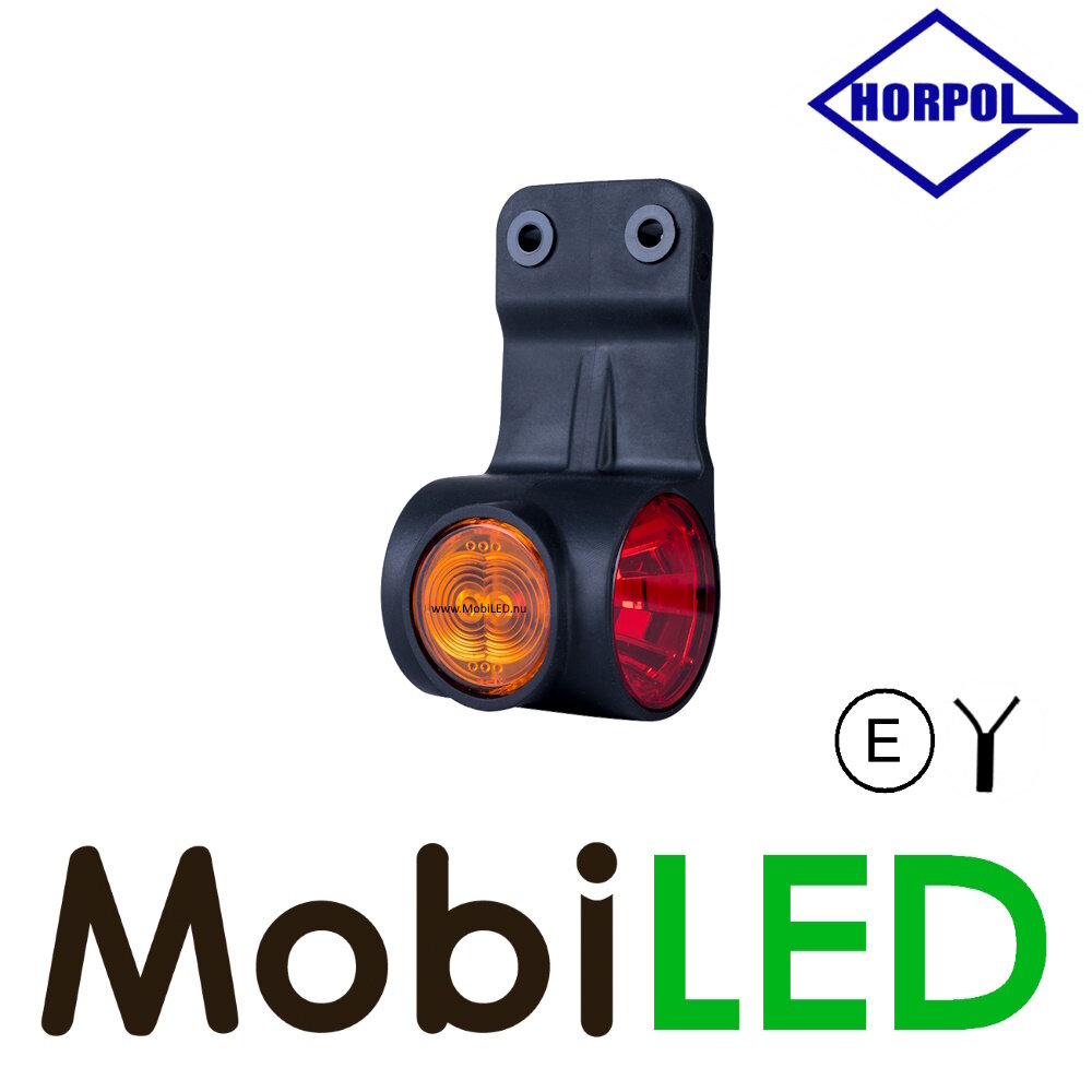 HORPOL Lampe de largeur 3 couleurs Gauche 12-24 volts E-mark HORPOL Lampe de largeur 3 couleurs Gauche 12-24 volts E-mark