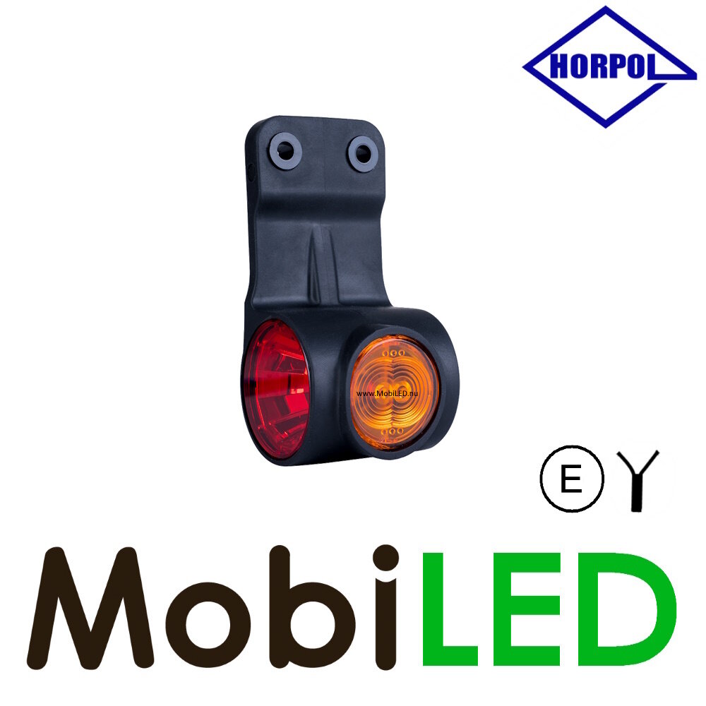 HORPOL Width lamp 3 colors Right 12-24 volts E-mark