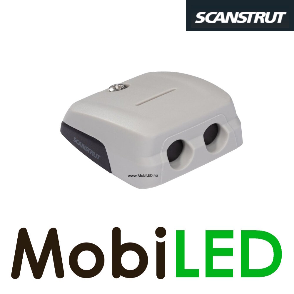 Scanstrut DS-HD10 dubbele kabeldoorvoer grijs Scanstrut DS-HD10 dubbele kabeldoorvoer grijs