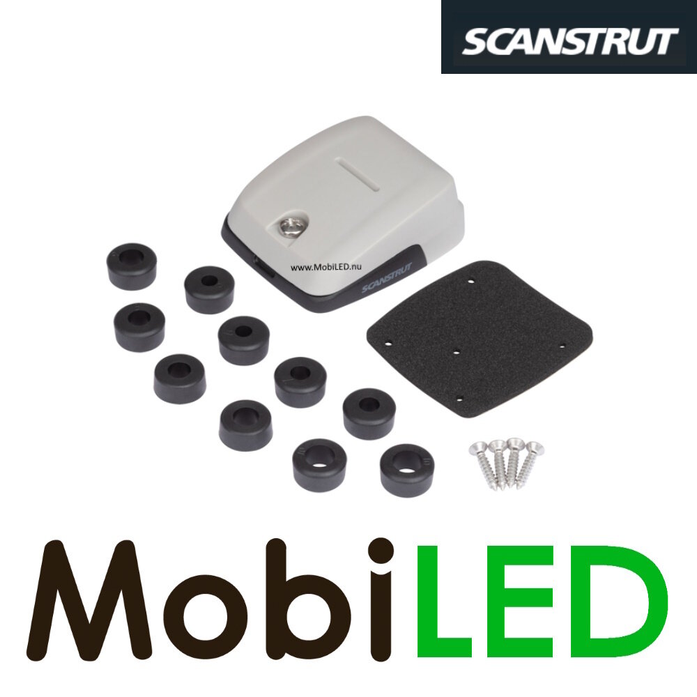 Scanstrut DS-HD10 dubbele kabeldoorvoer grijs Scanstrut DS-HD10 dubbele kabeldoorvoer grijs