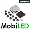 Scanstrut DS-HD10 dubbele kabeldoorvoer grijs
