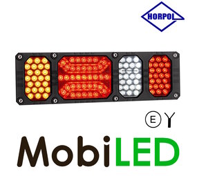 HORPOL Heavy duty achterlicht 5 functies en reflector 24V Links HORPOL Heavy duty achterlicht 5 functies en reflector 24V Links