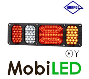 HORPOL Heavy duty achterlicht 5 functies en reflector 24V Rechts HORPOL Heavy duty achterlicht 5 functies en reflector 24V Rechts