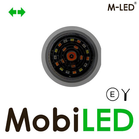 M-LED M-LED Deense lamp wit/amber/rood met richtingaanwijzer Dark Look E-keur M-LED M-LED Deense lamp wit/amber/rood met richtingaanwijzer Dark Look E-keur