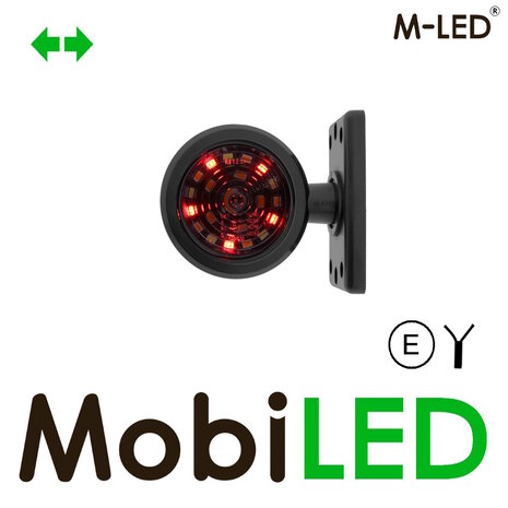 M-LED M-LED Danish lamp tri color with direction indicator Dark Look E-mark M-LED M-LED Danish lamp tri color with direction indicator Dark Look E-mark