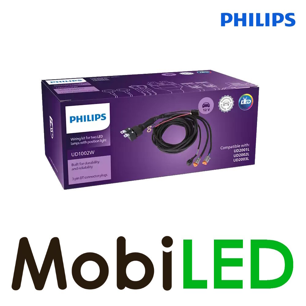 Philips Philips Ultinon Drive 1002W 2XDT3 wire harness kit voor 2 lampen