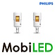 Philips Philips Ultinon Pro6000 LED-T10 W5W Blanc chaud 24V