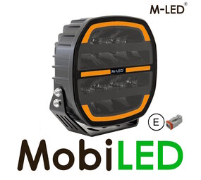 M-LED Phoenix combo feu de position ambre/ blanc 9 pouces