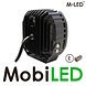 M-LED M-LED Phoenix combi avec feu de position ambre et blanc 9 pouces E-marque M-LED M-LED Phoenix combi avec feu de position ambre et blanc 9 pouces E-marque