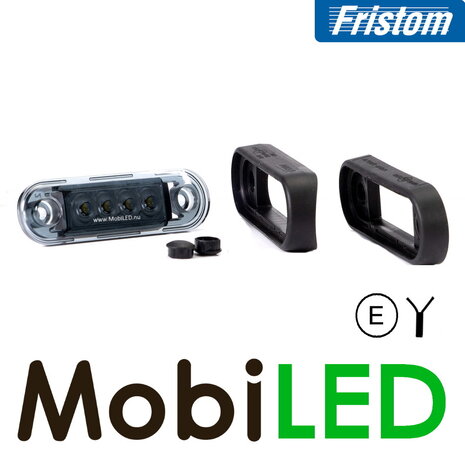 Fristom Fristom zijmarkering Amber Wit dark look