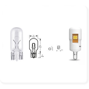 W2, 1x9,5d (T10-W5W) W2, 1x9,5d (T10-W5W)