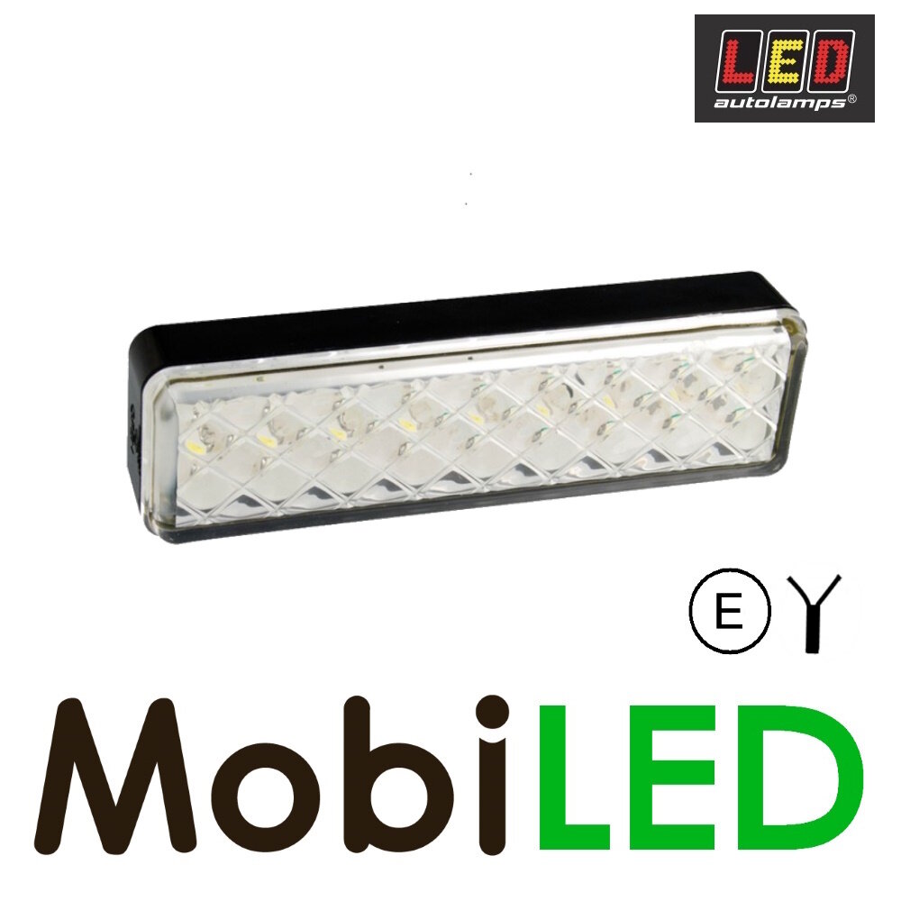 LED autolamps LED Reversing Light 135WME 12-24V E-mark white rectangular