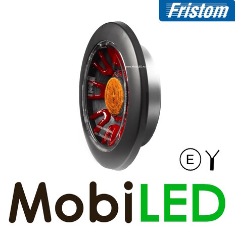 Fristom Fristom Achterlicht 3 functies FT-313 Dark look kabel Fristom Fristom Achterlicht 3 functies FT-313 Dark look kabel