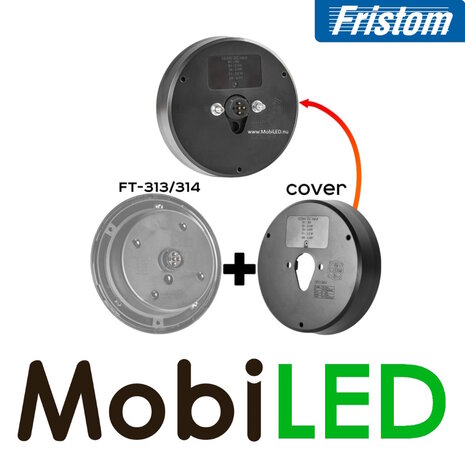Fristom Fristom Stevige behuizing voor een nette opbouw voor FT-313 en FT-314 Fristom Fristom Stevige behuizing voor een nette opbouw voor FT-313 en FT-314