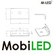 M-LED M-LED ABS support de montage en surface classic sidemarker M-LED M-LED ABS support de montage en surface classic sidemarker