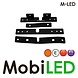 M-LED M-LED Flash ultra étroit ambre regard de fumée 4 LED E-marque 5m