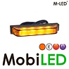 M-LED M-LED Ultra slim flasher amber smoke look 4 LEDs E-mark  5m