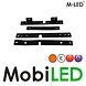 M-LED M-LED Flash ultra étroit ambre  6 LED E-mark 5m